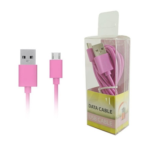 Cavo rosa lungo - piedi, usb